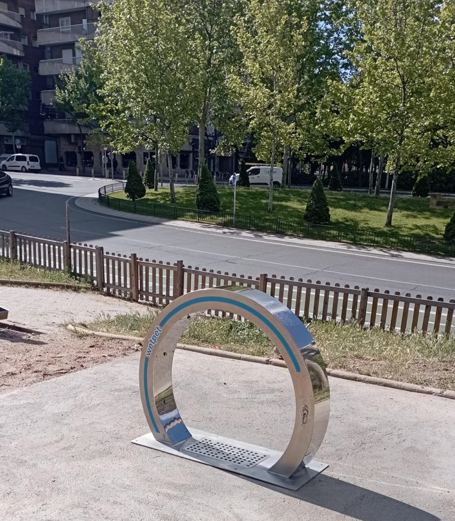 Ducha canina parque Tunel de la Television